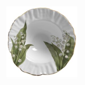 Imagem alternativa para TIGELA G CERÂMICA LILY OF THE VALEY 30CM
