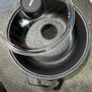 Imagem alternativa para CAÇAROLA COM TAMPA 24CM BLACK